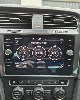 Volkswagen Golf cena 69900 przebieg: 24464, rok produkcji 2018 z Wyszków małe 232